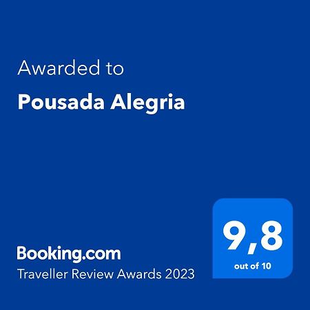 Pousada Alegria Santa Cruz Cabralia Exterior photo